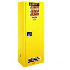 JUSTRITE 895420, CABINET, FLAM SLM 54G, SC YEL
